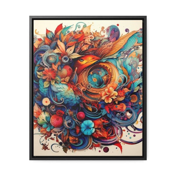 Floral abstract Wall Art For Lounge,wall art for hotel,wall art for salon,wall a - Picture 2 of 10